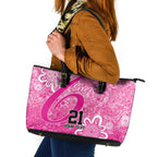 Australian Sixers Cricket Custom Leather Tote Bag Minimalism Aboriginal