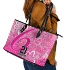 Australian Sixers Cricket Custom Leather Tote Bag Minimalism Aboriginal