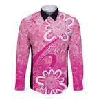 Australian Sixers Cricket Custom Long Sleeve Button Shirt Minimalism Aboriginal