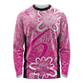 Australian Sixers Cricket Custom Long Sleeve Shirt Minimalism Aboriginal