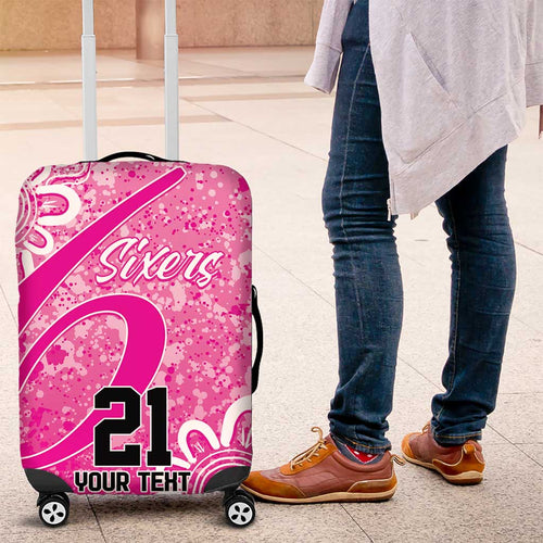 Australian Sixers Cricket Custom Luggage Cover Minimalism Aboriginal