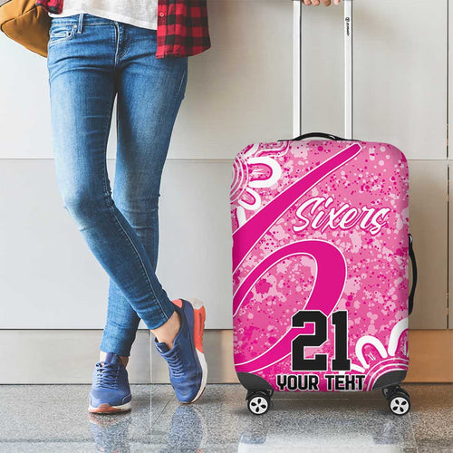 Australian Sixers Cricket Custom Luggage Cover Minimalism Aboriginal