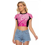 Australian Sixers Cricket Custom Raglan Cropped T Shirt Minimalism Aboriginal