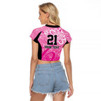 Australian Sixers Cricket Custom Raglan Cropped T Shirt Minimalism Aboriginal