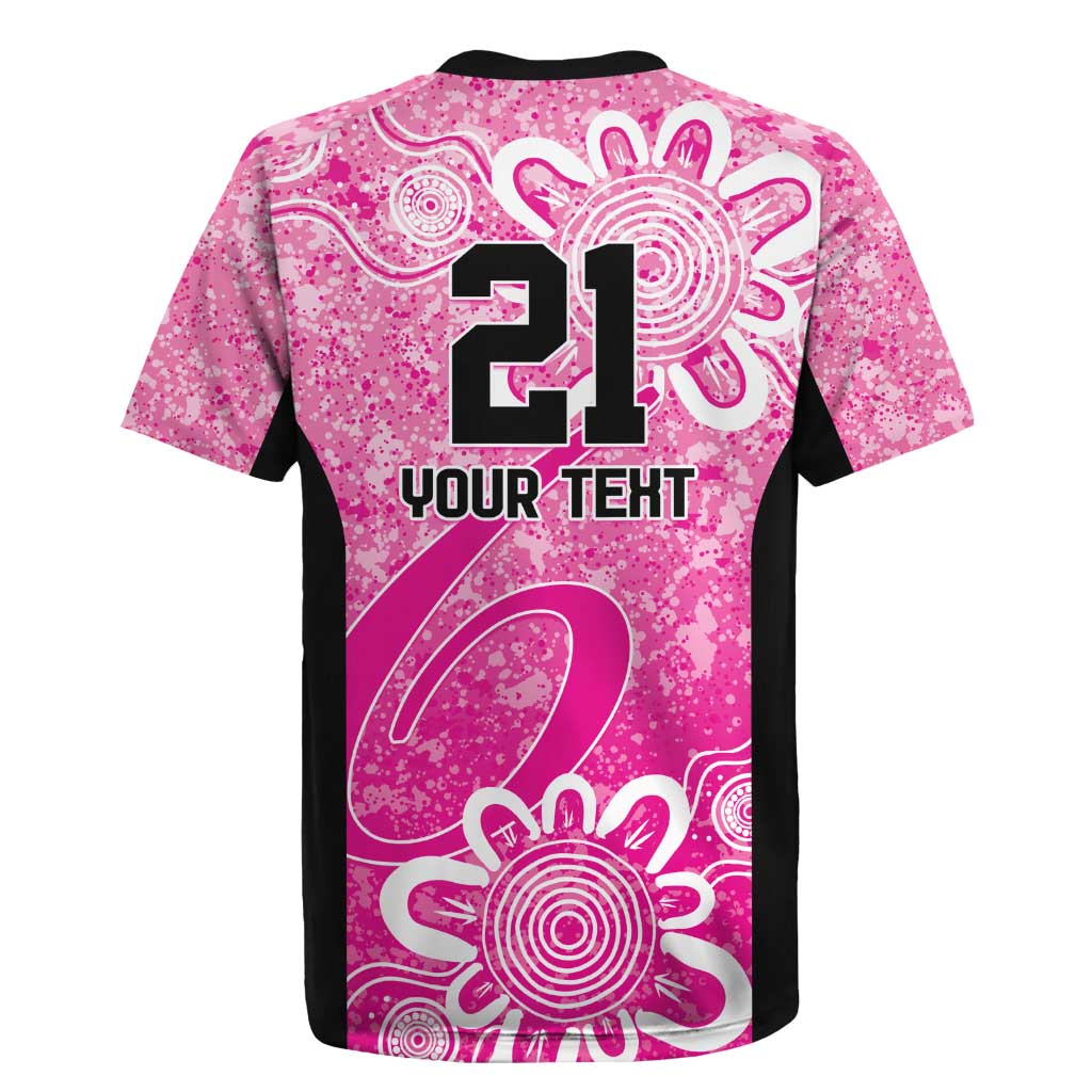 Australian Sixers Cricket Custom Rugby Jersey Minimalism Aboriginal