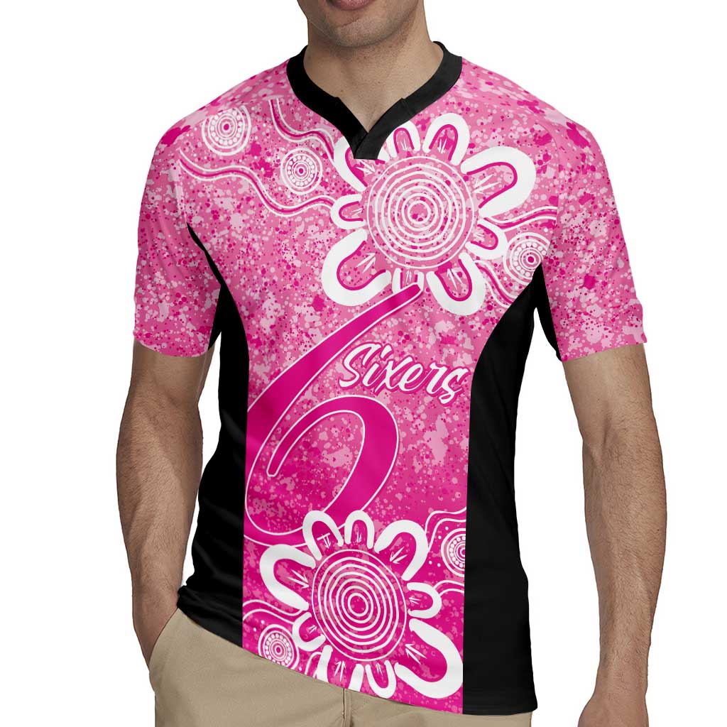 Australian Sixers Cricket Custom Rugby Jersey Minimalism Aboriginal