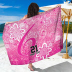 Australian Sixers Cricket Custom Sarong Minimalism Aboriginal