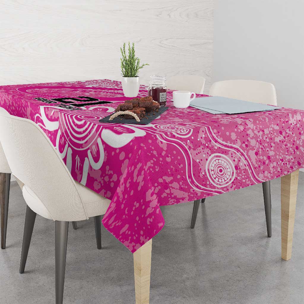Australian Sixers Cricket Custom Tablecloth Minimalism Aboriginal