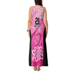 Australian Sixers Cricket Custom Tank Maxi Dress Minimalism Aboriginal