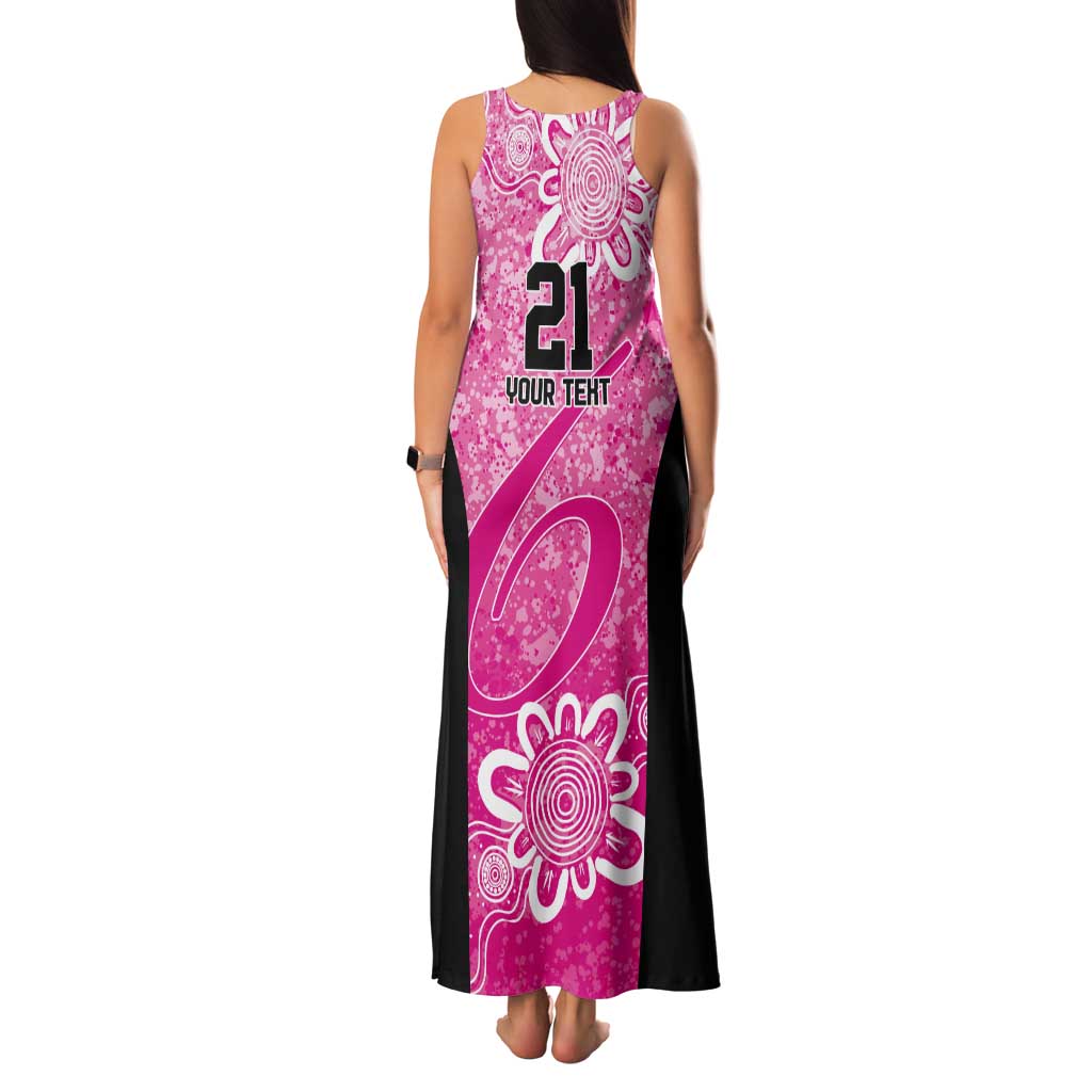 Australian Sixers Cricket Custom Tank Maxi Dress Minimalism Aboriginal