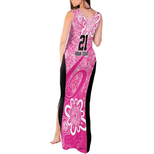 Australian Sixers Cricket Custom Tank Maxi Dress Minimalism Aboriginal