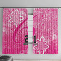 Australian Sixers Cricket Custom Window Curtain Minimalism Aboriginal