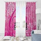 Australian Sixers Cricket Custom Window Curtain Minimalism Aboriginal