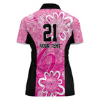 Australian Sixers Cricket Custom Women Polo Shirt Minimalism Aboriginal