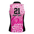 Australian Sixers Cricket Custom Women Sleeveless Polo Shirt Minimalism Aboriginal