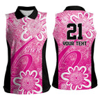 Australian Sixers Cricket Custom Women Sleeveless Polo Shirt Minimalism Aboriginal