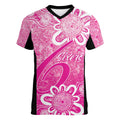 Australian Sixers Cricket Custom Women V-Neck T-Shirt Minimalism Aboriginal