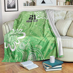 Australian Stars Cricket Custom Blanket Minimalism Aboriginal