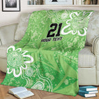 Australian Stars Cricket Custom Blanket Minimalism Aboriginal