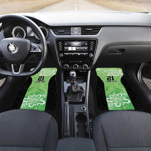 Australian Stars Cricket Custom Car Mats Minimalism Aboriginal