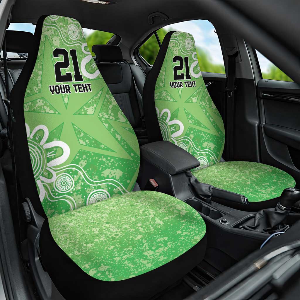 Australian Stars Cricket Custom Car Seat Cover Minimalism Aboriginal