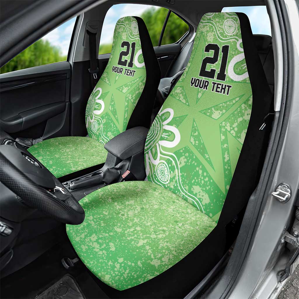 Australian Stars Cricket Custom Car Seat Cover Minimalism Aboriginal