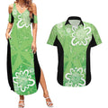 Australian Stars Cricket Custom Couples Matching Summer Maxi Dress and Hawaiian Shirt Minimalism Aboriginal