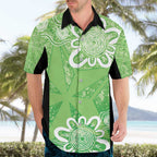 Australian Stars Cricket Custom Hawaiian Shirt Minimalism Aboriginal
