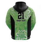 Australian Stars Cricket Custom Hoodie Minimalism Aboriginal