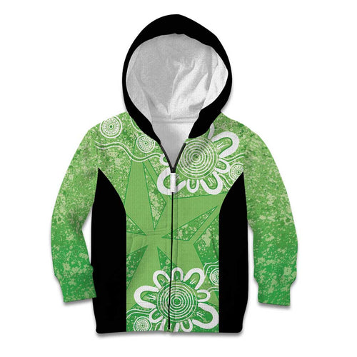 Australian Stars Cricket Custom Kid Hoodie Minimalism Aboriginal