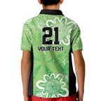 Australian Stars Cricket Custom Kid Polo Shirt Minimalism Aboriginal