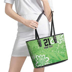 Australian Stars Cricket Custom Leather Tote Bag Minimalism Aboriginal
