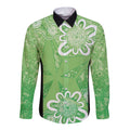 Australian Stars Cricket Custom Long Sleeve Button Shirt Minimalism Aboriginal