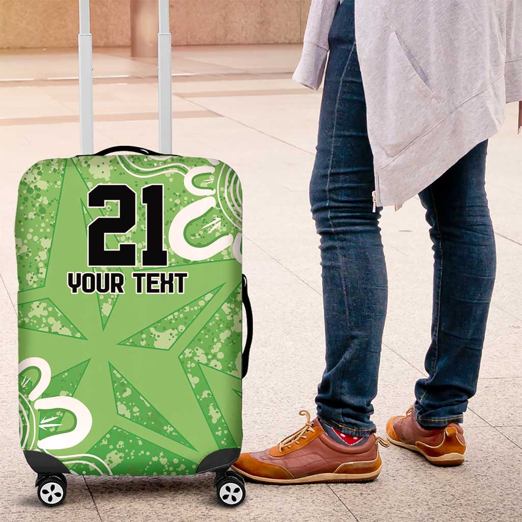 Australian Stars Cricket Custom Luggage Cover Minimalism Aboriginal