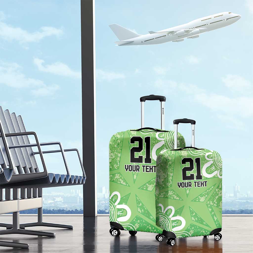 Australian Stars Cricket Custom Luggage Cover Minimalism Aboriginal