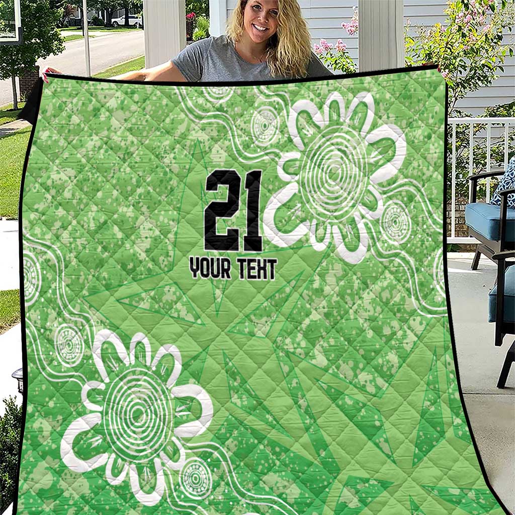 Australian Stars Cricket Custom Quilt Minimalism Aboriginal