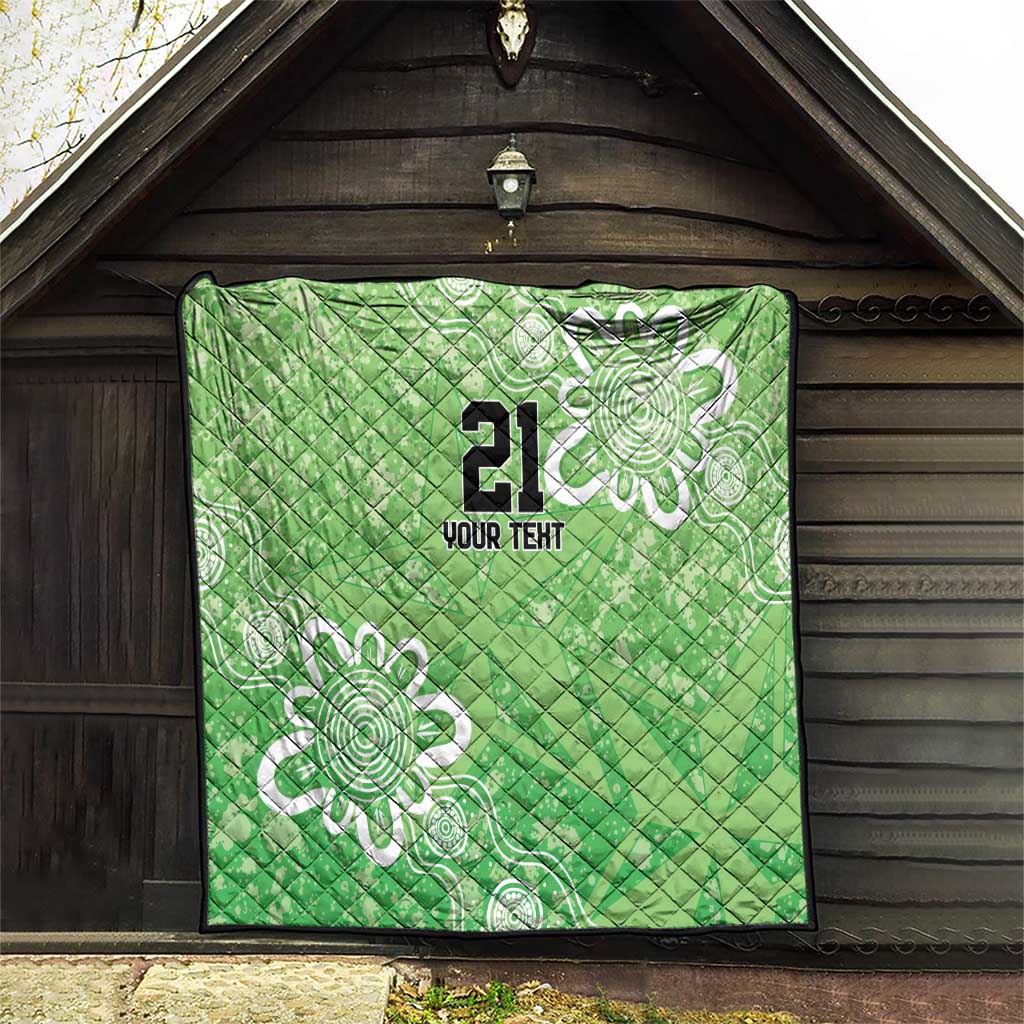 Australian Stars Cricket Custom Quilt Minimalism Aboriginal