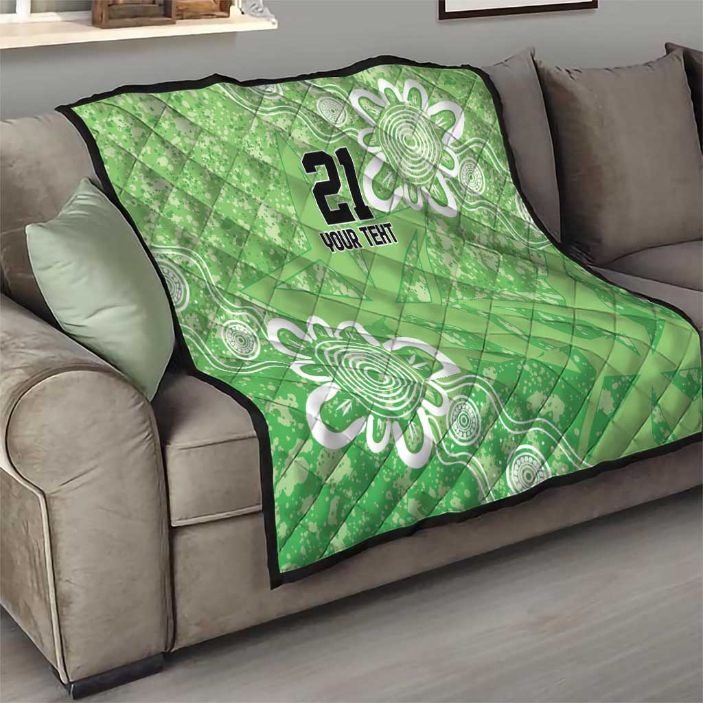Australian Stars Cricket Custom Quilt Minimalism Aboriginal