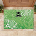 Australian Stars Cricket Custom Rubber Doormat Minimalism Aboriginal