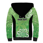 Australian Stars Cricket Custom Sherpa Hoodie Minimalism Aboriginal