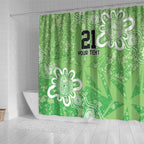Australian Stars Cricket Custom Shower Curtain Minimalism Aboriginal