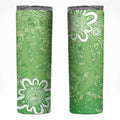 Australian Stars Cricket Custom Skinny Tumbler Minimalism Aboriginal