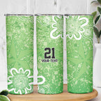 Australian Stars Cricket Custom Skinny Tumbler Minimalism Aboriginal