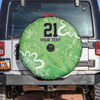 Australian Stars Cricket Custom Spare Tire Cover Minimalism Aboriginal
