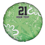 Australian Stars Cricket Custom Spare Tire Cover Minimalism Aboriginal