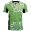 Australian Stars Cricket Custom T Shirt Minimalism Aboriginal