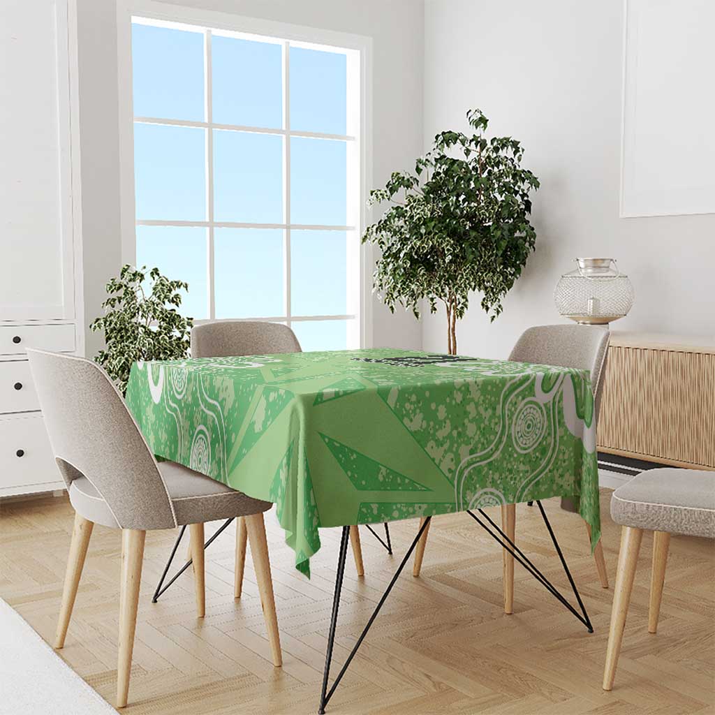 Australian Stars Cricket Custom Tablecloth Minimalism Aboriginal
