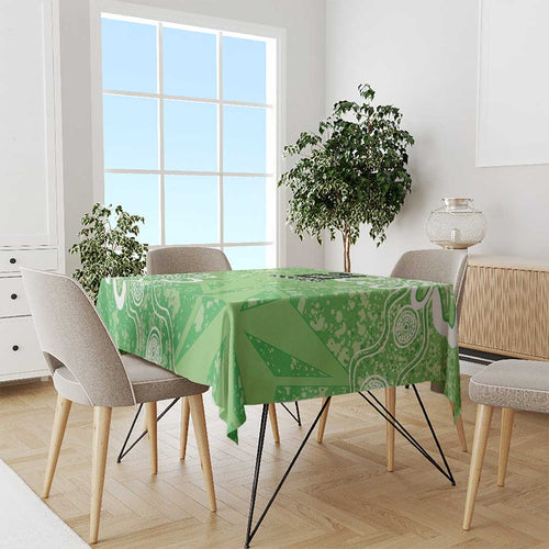 Australian Stars Cricket Custom Tablecloth Minimalism Aboriginal