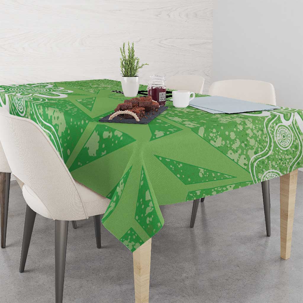 Australian Stars Cricket Custom Tablecloth Minimalism Aboriginal