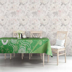 Australian Stars Cricket Custom Tablecloth Minimalism Aboriginal